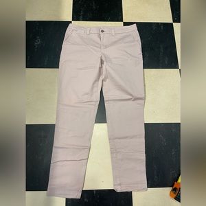 Gap, broken in straight khaki size 10, pale pink. Nwot